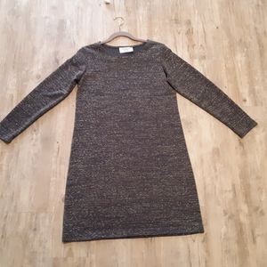 Glitter Long Sleeve Dress